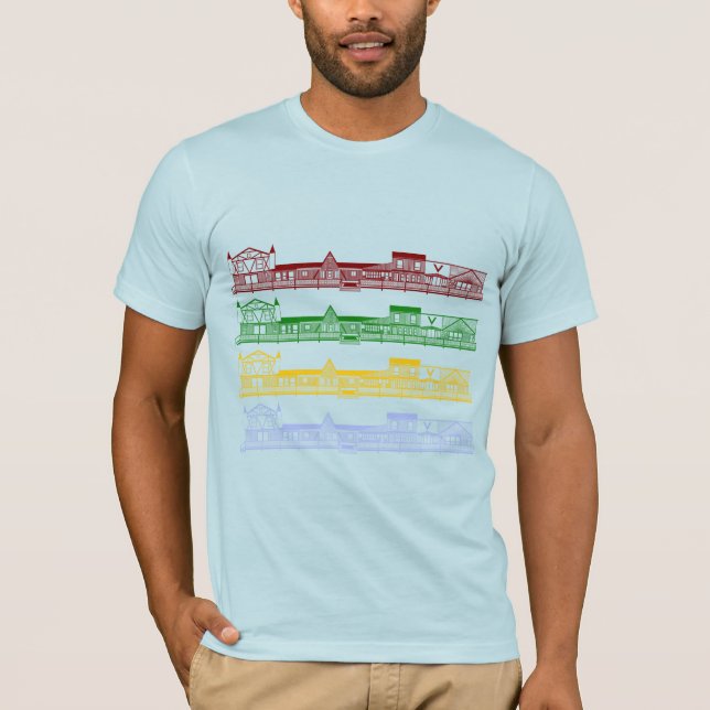 T-shirt de la promenade de quatre saisons (Devant)