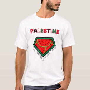 T-shirt de la protestation de la Palestine libre -