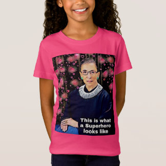 T-shirt de la puissance RBG de fille