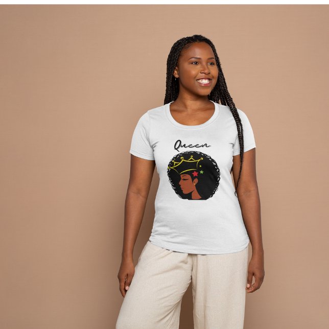 T-shirt de la reine africaine (Créateur téléchargé)