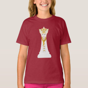 T-shirt de la reine blanche