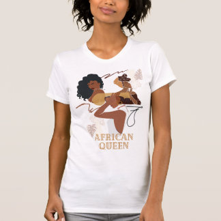 T-shirt de la reine d'Afrique