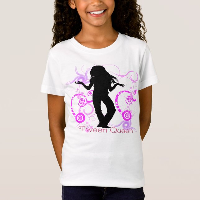 T-shirt de la Reine de Tween (Devant)