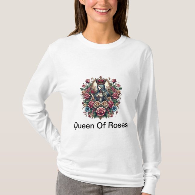 T-shirt de la reine des Roses (Devant)