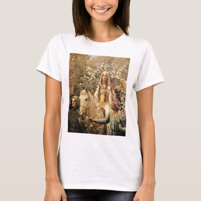 T-shirt de la Reine Guinevere Maying (Devant)