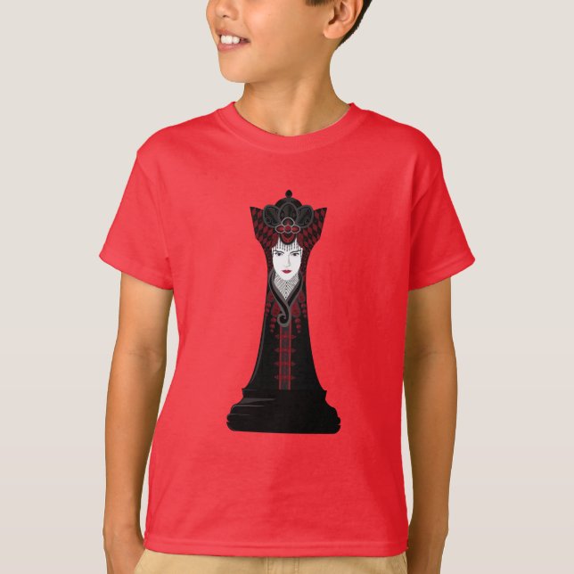 T-shirt de la reine noire (Devant)