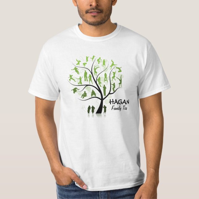 T-shirt de la Réunion de famille de Hagan de (Devant)