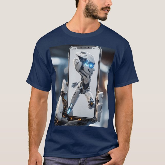 T-shirt de la révolution RoboTech (Devant)