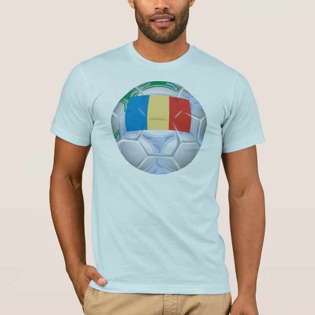 T-shirt de la Roumanie (Devant)