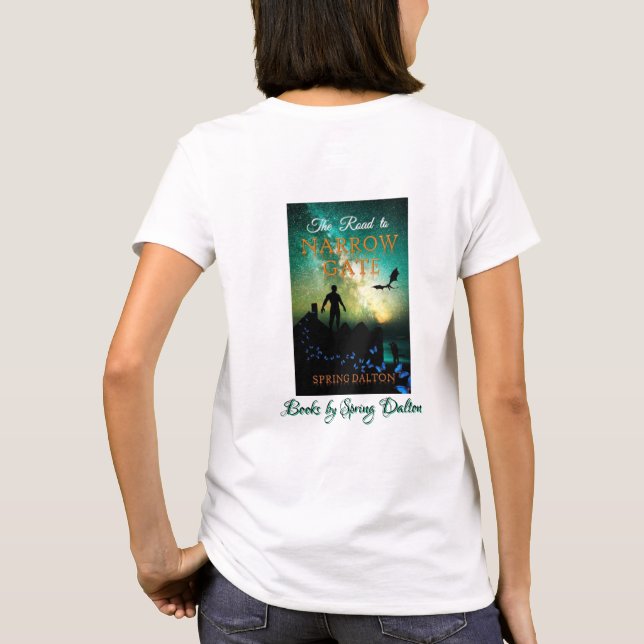 T-shirt de la route de la porte étroite (Dos)