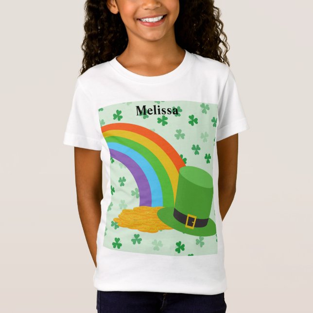 T-shirt de la Saint Patrick personnalisé (Devant)