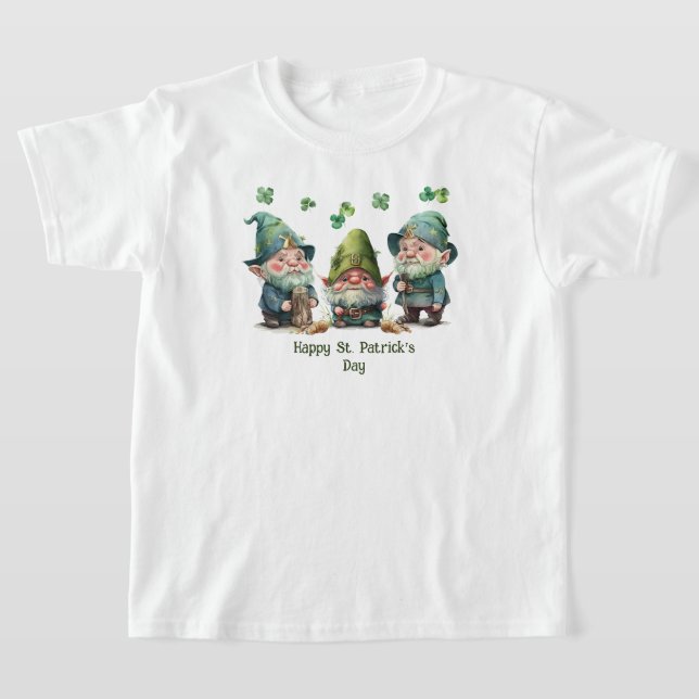 T-shirt de la Saint-Patrick pour les enfants (Poser)