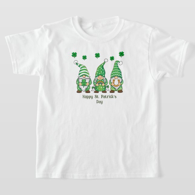 T-shirt de la Saint-Patrick pour les enfants (Poser)