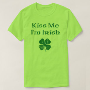 T-shirt de la Saint Patrick's Day Kiss Me