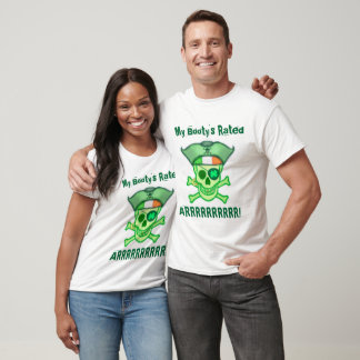 T-Shirt de la Saint Patrick's Day Pirate Booty