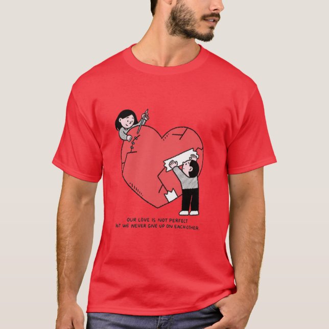 T-Shirt de la Saint-Valentin (Devant)
