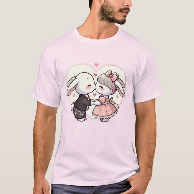 T-Shirt de la Saint-Valentin (Devant)
