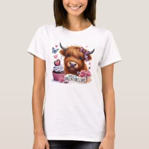 T-shirt de la Saint-Valentin de Vache-Vache de Hig