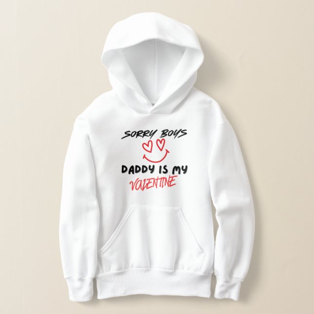 T-shirt de la Saint-Valentin, Papa est mon Valenti (Poser)