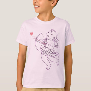 T-shirt de la Saint-Valentin pour enfants Chemise