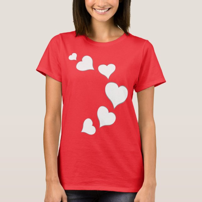 T-shirt de la Saint-Valentin pour femmes (Devant)