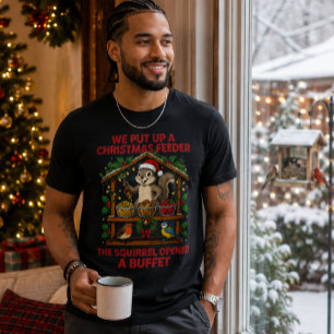 T-Shirt de la salle à manger des écureuils de la m