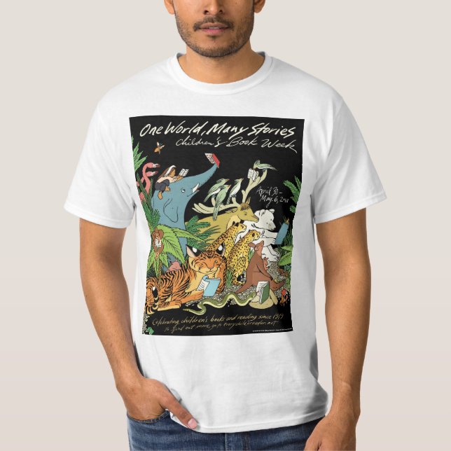 T-shirt de la semaine du livre de 2018 enfants (Devant)