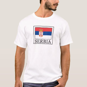 T-shirt de la Serbie