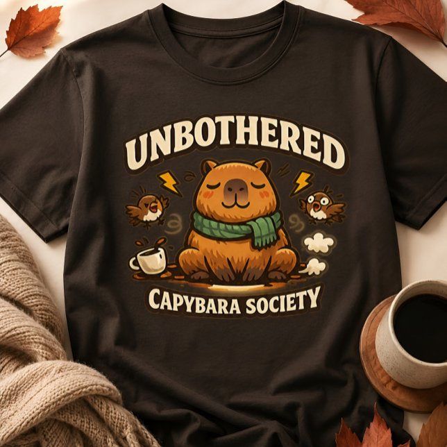 T-shirt de la société drôle et imperturbable de ca (Créateur téléchargé)