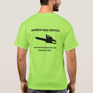 T-shirt de la société Tree Service