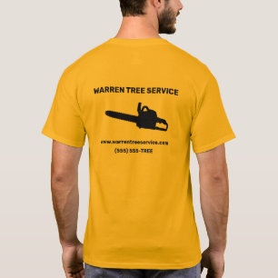T-shirt de la société Tree Service