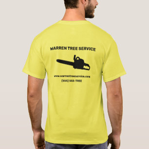 T-shirt de la société Tree Service