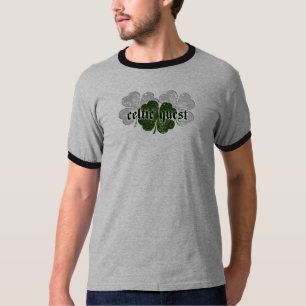 T-shirt de la sonnerie de 3 hommes de shamrock
