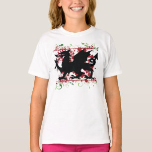 T-shirt de la sonnerie de la fille de dragon de