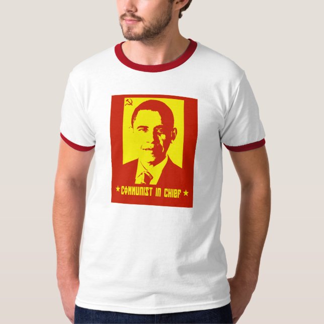 T-shirt de la sonnerie des anti hommes communistes (Devant)