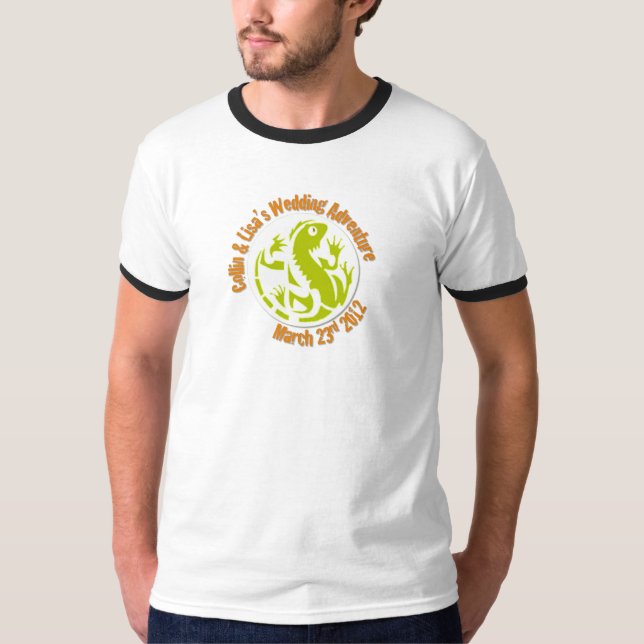 T-shirt de la sonnerie des hommes (Devant)