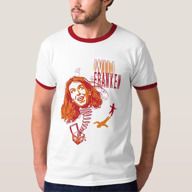 T-shirt de la sonnerie des hommes de Franken Jack (Devant)