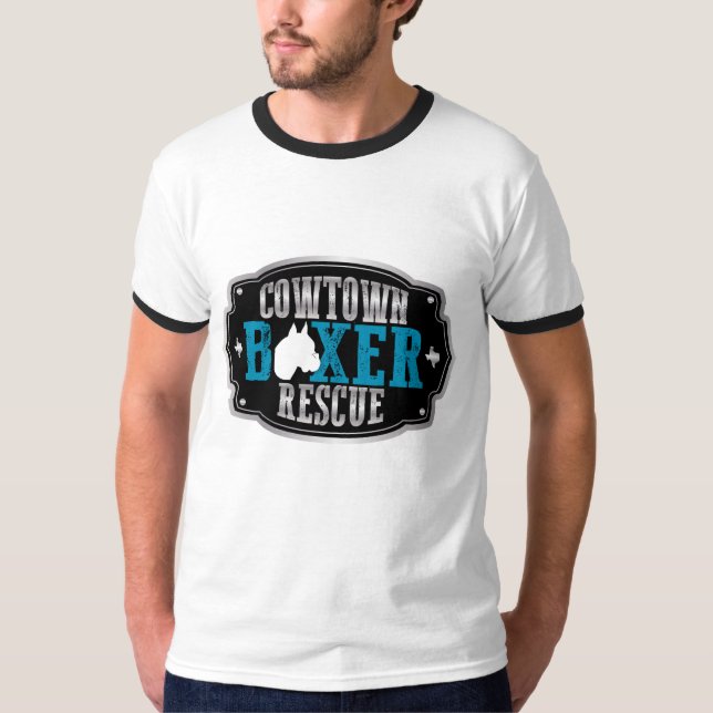 T-shirt de la sonnerie des sauveteurs de boxeur de (Devant)