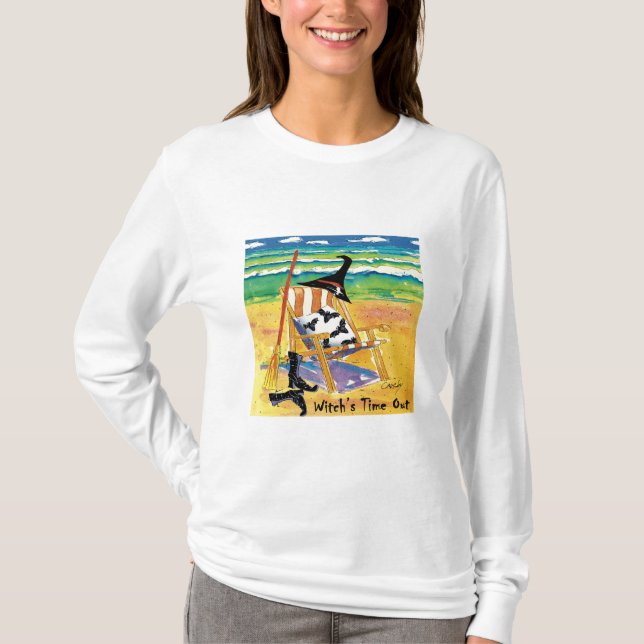 T-shirt De la sorcière du temps chemise (Devant)