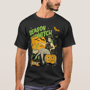 T-shirt De La Sorcière Halloween Samhain