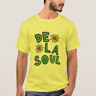 T-shirt De La Soul Rétro Logo Hip Hop Simple Dessiné à la