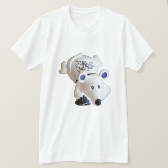 T-shirt de la souris Lucky (Design devant)