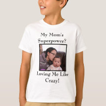 T-shirt de la superpuissance de ma mère