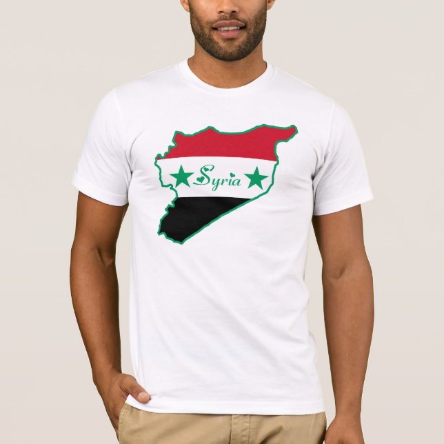 T-shirt de la Syrie (Devant)