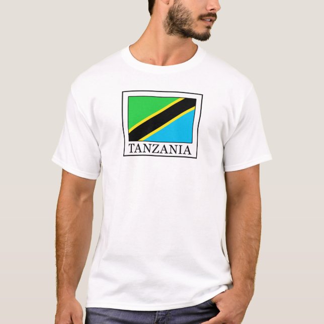 T-shirt de la Tanzanie (Devant)