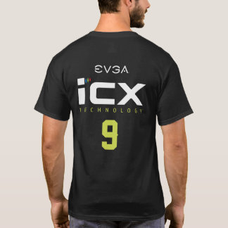 T-shirt de la technologie EVGA iCX