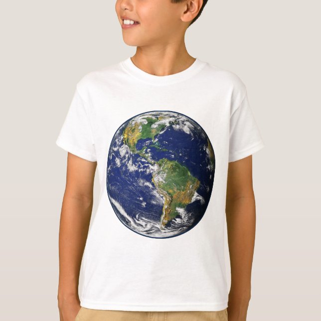 T-shirt ~ de la TERRE de PLANÈTE (système solaire) (Devant)