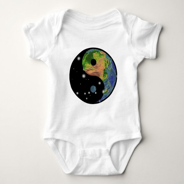 T-shirt de la terre de Yin Yang (Devant)