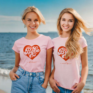 T-shirt de la tribu des mariées Bachelorette Rétro