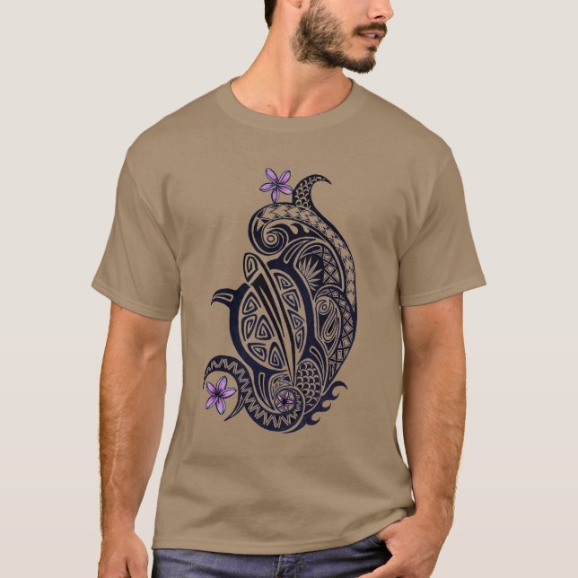 T-shirt de la tribu hawaïenne des Honu (Devant)